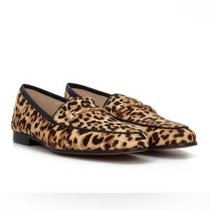 NIB Sam Edelman Loraine Bit Loafers in Leopard 🐆 Brahma 🤩 Size 8